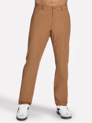 Foto del prodotto Skechers Uomo Premium 5 Pocket Pantaloni Classic in Cioccolato / Ocra, Taglia Piccolo