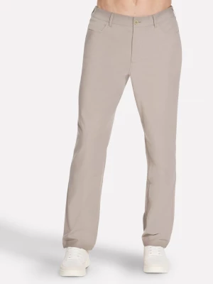 Foto del prodotto Skechers Uomo Premium 5 Pocket Pantaloni Classic in Grigio Chiaro / Corallo, Taglia Piccolo