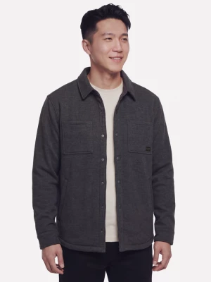 Foto del prodotto Skechers Uomo Sherpa Lined Quilted Giacca in Carbone, Taglia Piccolo