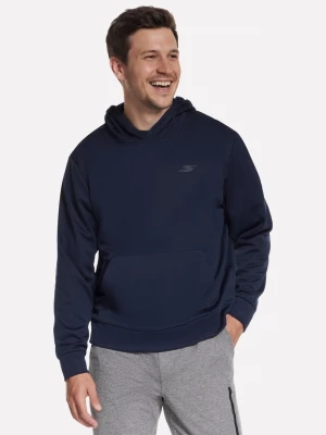 Foto del prodotto Skechers Uomo SkechTech Fleece Pace felpa con cappuccio in Blu Navy Blue, Taglia Piccolo