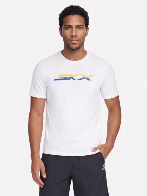 Foto del prodotto Skechers Uomo SKX corto Sleeve maglietta in Bianco, Taglia Piccolo
