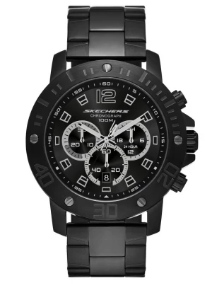 Foto del prodotto Skechers Uomo Stainless Smagliettal Chronograph orologi in Nero