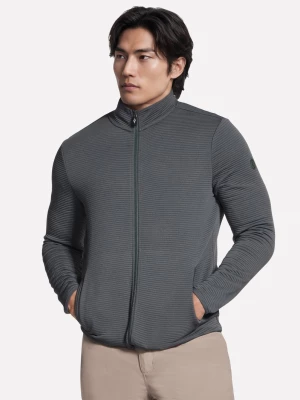 Foto del prodotto Skechers Uomo The Hoodless felpa con cappuccio Ottoman Giacca in Verde / Nero, Taglia Piccolo