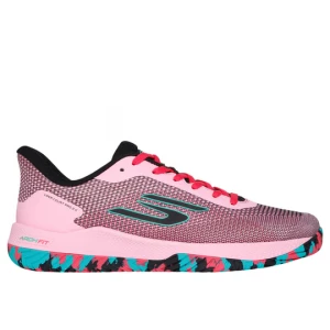 Foto del prodotto Skechers Uomo Viper Court Pro 2.0 Sneaker in Rosa / Nero, Arch Fit złoty