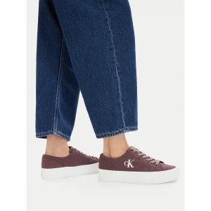 Foto del prodotto Sneakers Calvin Klein Jeans Vulc Flatform Low Canvas Mg YW0YW01763 Bordeaux
