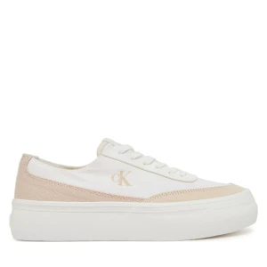 Foto del prodotto Sneakers Calvin Klein Jeans Vulc Flatform Low Cv Mix Mg YW0YW01770 Bianco