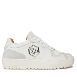 Foto del prodotto Sneakers PHILIPP PLEIN Mix Leather Lo Top Sneakers SADS USC0545 PLE010N 01 Bianco