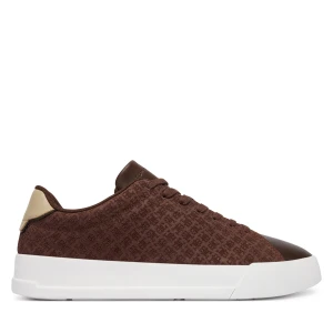 Foto del prodotto Sneakers Tommy Hilfiger Th Court Lth Mix Monogram FM0FM06082 Marrone