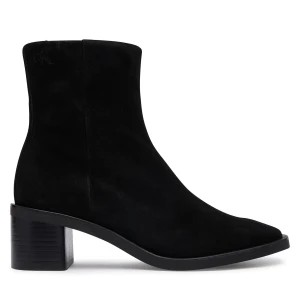Foto del prodotto Stivaletti Calvin Klein Block Heel Ank Boot Suede HW0HW03221 Nero