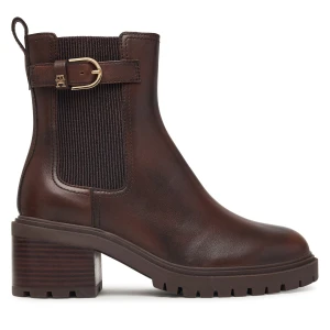Foto del prodotto Stivaletti Tommy Hilfiger Block Heel Buckled Chelsea Boot FW0FW09577 Marrone scuro