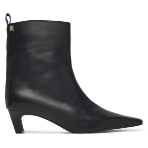 Foto del prodotto Stivaletti Tommy Hilfiger Kitten Heel Leather Ankle Boot FW0FW09669 Nero