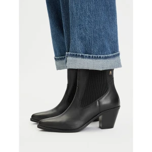 Foto del prodotto Stivaletti Tommy Hilfiger Leather Western Chelsea Boot FW0FW09582 Nero