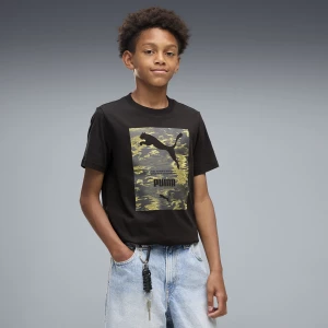 Foto del prodotto T-shirt con grafica PUMA Sport Camo per ragazzi, Accessori, Nero czarny