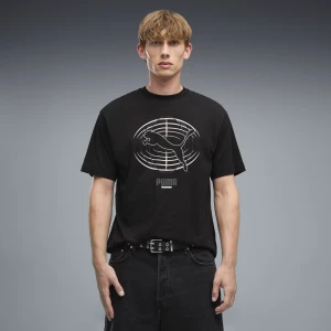 Foto del prodotto T-shirt con grafica PUMATECH dal taglio morbido da uomo, Abbigliamento, Nero czarny