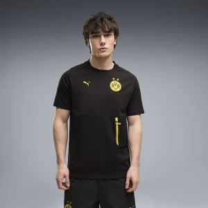 Foto del prodotto T-shirt con taschino Borussia Dortmund PUMATECH da uomo, Abbigliamento, Nero czarny