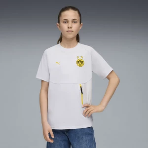 Foto del prodotto T-shirt con taschino Borussia Dortmund PUMATECH per ragazzi, Abbigliamento, Grigio Gray