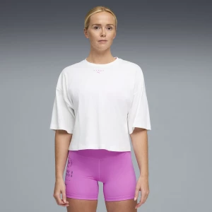 Foto del prodotto T-shirt cropped PUMA x HYROX Lifestyle da donna, Abbigliamento, Bianco biały