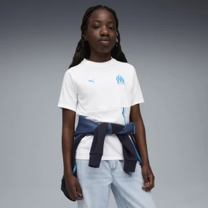 Foto del prodotto T-shirt Olympique de Marseille PUMATECH per ragazzi, Abbigliamento, Bianco biały