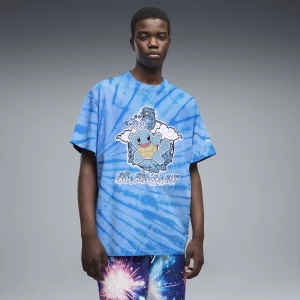 Foto del prodotto T-shirt oversize PUMA x POKÉMON Squirtle da uomo, Abbigliamento, Blu niebieski