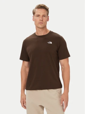 Foto del prodotto The North Face T-shirt Evolution Simple Dome NF0A8CZ2 Marrone scuro Regular Fit