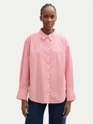 Foto del prodotto Tom Tailor Denim Camicia Striped loose-fit shirt 1040551 Rosso Regular Fit