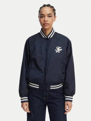 Foto del prodotto Tommy Hilfiger Bomber Logo Appliqué WW0WW48618 Blu scuro Regular Fit