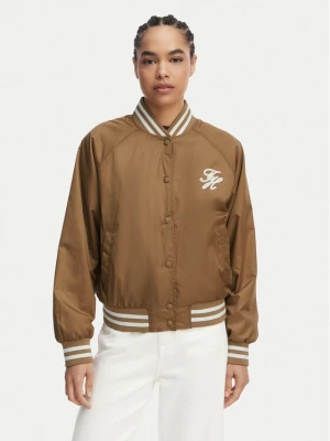 Foto del prodotto Tommy Hilfiger Bomber Logo Appliqué WW0WW48618 Marrone chiaro Regular Fit