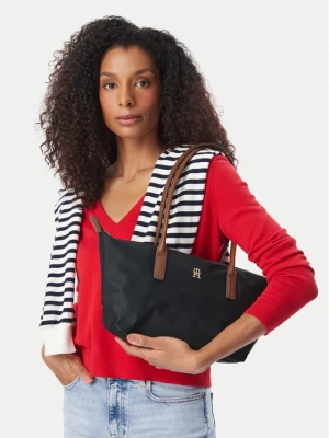 Foto del prodotto Tommy Hilfiger Borsetta Popette East West Tote AW0AW19211 Nero