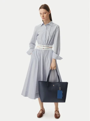 Foto del prodotto Tommy Hilfiger Borsetta Th Icon Tote AW0AW18724 Blu scuro