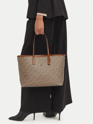 Foto del prodotto Tommy Hilfiger Borsetta Th Monoplay Leather Tote AW0AW17416 Beige chiaro