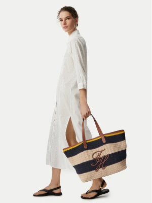 Foto del prodotto Tommy Hilfiger Borsetta Th Nautical Tote Crochet Str AW0AW18816 Multicolore