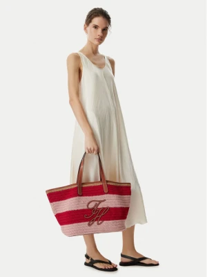 Foto del prodotto Tommy Hilfiger Borsetta Th Nautical Tote Crochet Str AW0AW18816 Multicolore