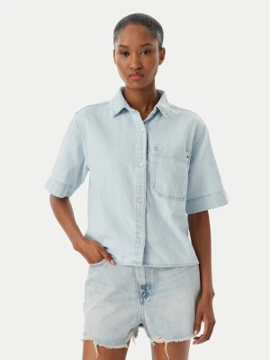 Foto del prodotto Tommy Hilfiger camicia di jeans WW0WW49573 Blu Relaxed Fit