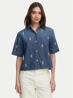 Foto del prodotto Tommy Hilfiger camicia di jeans WW0WW50624 Blu Relaxed Fit