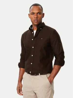 Foto del prodotto Tommy Hilfiger Camicia Solid Heritage MW0MW35774 Marrone scuro Regular Fit