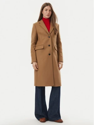 Foto del prodotto Tommy Hilfiger Cappotto di lana WW0WW51106 Marrone Slim Fit