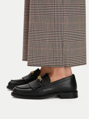 Foto del prodotto Tommy Hilfiger Chunky loafers Th Chain Fringe Leather Loafer FW0FW09668 Nero
