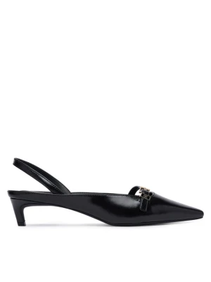 Foto del prodotto Tommy Hilfiger Décolleté Th Buckle Kitten Slingback Pump FW0FW09384 Nero