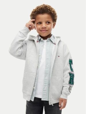Foto del prodotto Tommy Hilfiger Felpa Brand Love KB0KB10632 Grigio chiaro Regular Fit