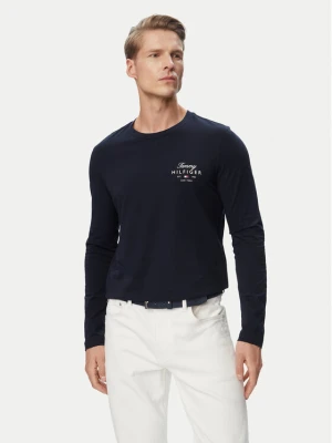 Foto del prodotto Tommy Hilfiger Longsleeve Script Stack MW0MW43225 Blu scuro Regular Fit