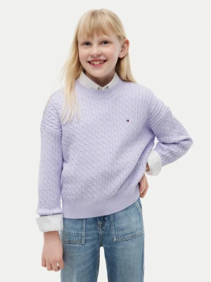 Foto del prodotto Tommy Hilfiger Maglione KG0KG08848 Viola chiaro Regular Fit