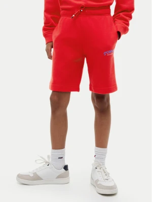 Foto del prodotto Tommy Hilfiger Pantaloncini sportivi KB0KB10242 Rosso chiaro Regular Fit