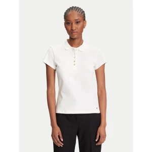 Foto del prodotto Tommy Hilfiger Polo Gold Button WW0WW45768 Écru Slim Fit