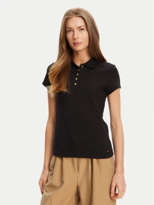 Foto del prodotto Tommy Hilfiger Polo Gold Button WW0WW45768 Nero Slim Fit