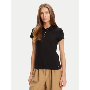 Foto del prodotto Tommy Hilfiger Polo Gold Button WW0WW45768 Nero Slim Fit