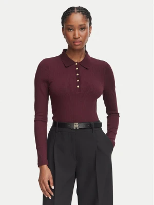 Foto del prodotto Tommy Hilfiger Polo WW0WW51731 Bordeaux Slim Fit