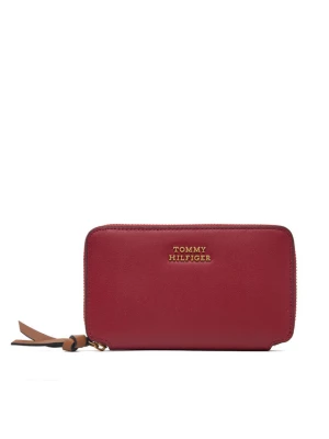 Foto del prodotto Tommy Hilfiger Portafoglio Th Leather Med Za Wallet AW0AW18939 Rosso