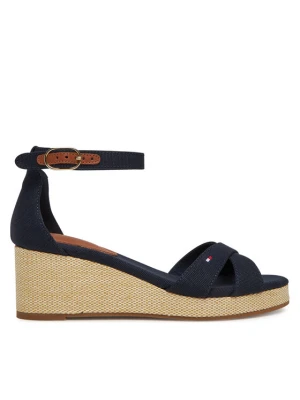 Foto del prodotto Tommy Hilfiger Sandali Flag Criss-Cros Mid Wedge Espad FW0FW08481 Blu scuro