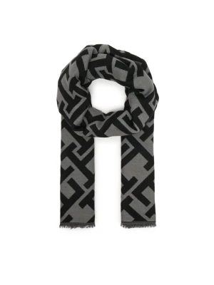 Foto del prodotto Tommy Hilfiger Scialle Th Monogram Heavy Scarf AW0AW18051 Nero