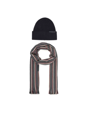 Foto del prodotto Tommy Hilfiger Set berretto e sciarpa Th Corp Love AM0AM12939 Blu scuro